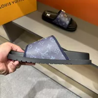 Cheap Louis Vuitton Slippers For Men #1303812 Replica Wholesale [$56.00 USD] [ITEM#1303812] on Replica Louis Vuitton Slippers