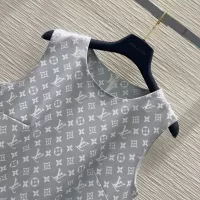 Cheap Louis Vuitton LV Dresses Sleeveless For Women #1303814 Replica Wholesale [$80.00 USD] [ITEM#1303814] on Replica Louis Vuitton LV Dresses