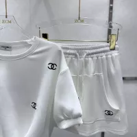 Cheap Chanel Tracksuits Short Sleeved For Women #1303818 Replica Wholesale [$88.00 USD] [ITEM#1303818] on Replica Chanel Tracksuits