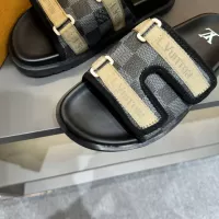 Cheap Louis Vuitton Slippers For Men #1303823 Replica Wholesale [$56.00 USD] [ITEM#1303823] on Replica Louis Vuitton Slippers