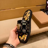 Cheap Versace Slippers For Men #1303827 Replica Wholesale [$52.00 USD] [ITEM#1303827] on Replica Versace Slippers