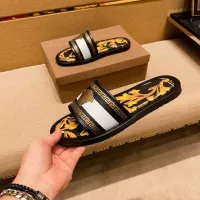 Cheap Versace Slippers For Men #1303829 Replica Wholesale [$52.00 USD] [ITEM#1303829] on Replica Versace Slippers