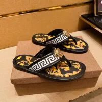 Cheap Versace Slippers For Men #1303831 Replica Wholesale [$52.00 USD] [ITEM#1303831] on Replica Versace Slippers