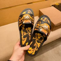 Cheap Versace Slippers For Men #1303837 Replica Wholesale [$52.00 USD] [ITEM#1303837] on Replica Versace Slippers