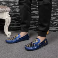 Cheap Versace Leather Shoes For Men #1303838 Replica Wholesale [$72.00 USD] [ITEM#1303838] on Replica Versace Leather Shoes