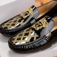 Cheap Versace Leather Shoes For Men #1303839 Replica Wholesale [$72.00 USD] [ITEM#1303839] on Replica Versace Leather Shoes