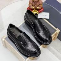 Cheap Christian Dior Leather Shoes For Men #1303876 Replica Wholesale [$98.00 USD] [ITEM#1303876] on Replica Christian Dior Leather Shoes