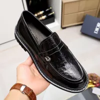 Cheap Christian Dior Leather Shoes For Men #1303877 Replica Wholesale [$98.00 USD] [ITEM#1303877] on Replica Christian Dior Leather Shoes