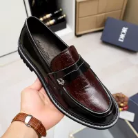 Cheap Christian Dior Leather Shoes For Men #1303878 Replica Wholesale [$98.00 USD] [ITEM#1303878] on Replica Christian Dior Leather Shoes