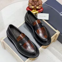 Cheap Christian Dior Leather Shoes For Men #1303879 Replica Wholesale [$98.00 USD] [ITEM#1303879] on Replica Christian Dior Leather Shoes