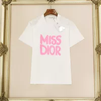 Cheap Christian Dior T-Shirts Short Sleeved For Women #1303890 Replica Wholesale [$48.00 USD] [ITEM#1303890] on Replica Christian Dior T-Shirts