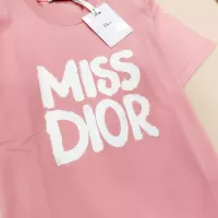 Cheap Christian Dior T-Shirts Short Sleeved For Women #1303891 Replica Wholesale [$48.00 USD] [ITEM#1303891] on Replica Christian Dior T-Shirts