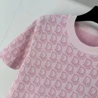 Cheap Christian Dior T-Shirts Short Sleeved For Women #1303902 Replica Wholesale [$80.00 USD] [ITEM#1303902] on Replica Christian Dior T-Shirts