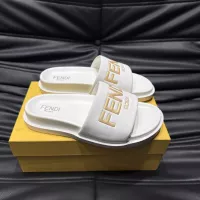 Cheap Fendi Slippers For Men #1303932 Replica Wholesale [$56.00 USD] [ITEM#1303932] on Replica Fendi Slippers