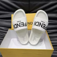 Cheap Fendi Slippers For Men #1303933 Replica Wholesale [$56.00 USD] [ITEM#1303933] on Replica Fendi Slippers