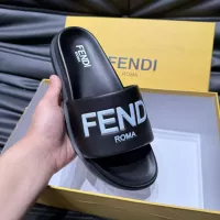 Cheap Fendi Slippers For Men #1303936 Replica Wholesale [$56.00 USD] [ITEM#1303936] on Replica Fendi Slippers