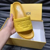 Cheap Fendi Slippers For Men #1303938 Replica Wholesale [$56.00 USD] [ITEM#1303938] on Replica Fendi Slippers