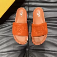 Cheap Fendi Slippers For Men #1303939 Replica Wholesale [$56.00 USD] [ITEM#1303939] on Replica Fendi Slippers