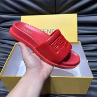 Cheap Fendi Slippers For Men #1303940 Replica Wholesale [$56.00 USD] [ITEM#1303940] on Replica Fendi Slippers