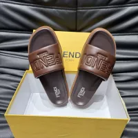 Cheap Fendi Slippers For Men #1303941 Replica Wholesale [$56.00 USD] [ITEM#1303941] on Replica Fendi Slippers