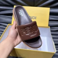 Cheap Fendi Slippers For Men #1303941 Replica Wholesale [$56.00 USD] [ITEM#1303941] on Replica Fendi Slippers