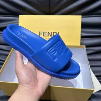 Cheap Fendi Slippers For Men #1303944 Replica Wholesale [$56.00 USD] [ITEM#1303944] on Replica Fendi Slippers