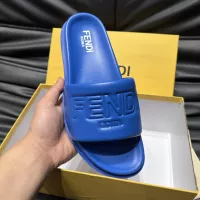 Cheap Fendi Slippers For Men #1303944 Replica Wholesale [$56.00 USD] [ITEM#1303944] on Replica Fendi Slippers