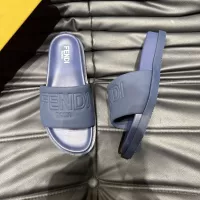 Cheap Fendi Slippers For Men #1303945 Replica Wholesale [$56.00 USD] [ITEM#1303945] on Replica Fendi Slippers