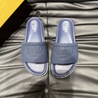 Cheap Fendi Slippers For Men #1303945 Replica Wholesale [$56.00 USD] [ITEM#1303945] on Replica Fendi Slippers