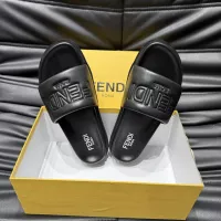 Cheap Fendi Slippers For Men #1303946 Replica Wholesale [$56.00 USD] [ITEM#1303946] on Replica Fendi Slippers