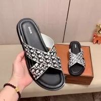 Cheap Christian Dior Slippers For Men #1303947 Replica Wholesale [$45.00 USD] [ITEM#1303947] on Replica Christian Dior Slippers