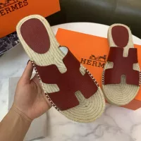 Cheap Hermes Slippers For Men #1304012 Replica Wholesale [$60.00 USD] [ITEM#1304012] on Replica Hermes Slippers