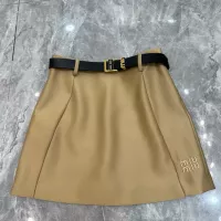 Cheap MIU MIU Skirts For Women #1304016 Replica Wholesale [$88.00 USD] [ITEM#1304016] on Replica MIU MIU Skirts