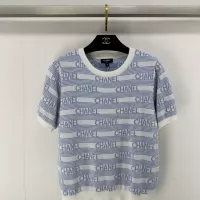 Cheap Chanel T-Shirts Short Sleeved For Women #1304053 Replica Wholesale [$80.00 USD] [ITEM#1304053] on Replica Chanel T-Shirts