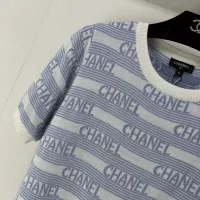 Cheap Chanel T-Shirts Short Sleeved For Women #1304053 Replica Wholesale [$80.00 USD] [ITEM#1304053] on Replica Chanel T-Shirts