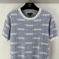 Cheap Chanel T-Shirts Short Sleeved For Women #1304053 Replica Wholesale [$80.00 USD] [ITEM#1304053] on Replica Chanel T-Shirts