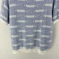 Cheap Chanel T-Shirts Short Sleeved For Women #1304053 Replica Wholesale [$80.00 USD] [ITEM#1304053] on Replica Chanel T-Shirts