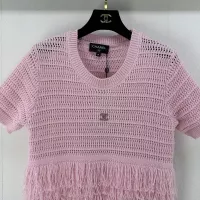 Cheap Chanel T-Shirts Short Sleeved For Women #1304061 Replica Wholesale [$72.00 USD] [ITEM#1304061] on Replica Chanel T-Shirts