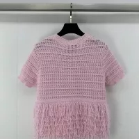 Cheap Chanel T-Shirts Short Sleeved For Women #1304061 Replica Wholesale [$72.00 USD] [ITEM#1304061] on Replica Chanel T-Shirts