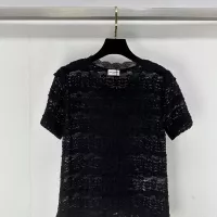 Cheap Yves Saint Laurent YSL T-shirts Short Sleeved For Women #1304087 Replica Wholesale [$64.00 USD] [ITEM#1304087] on Replica Yves Saint Laurent YSL T-shirts