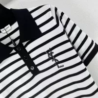 Cheap Yves Saint Laurent YSL T-shirts Short Sleeved For Women #1304088 Replica Wholesale [$76.00 USD] [ITEM#1304088] on Replica Yves Saint Laurent YSL T-shirts