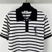 Cheap Yves Saint Laurent YSL T-shirts Short Sleeved For Women #1304088 Replica Wholesale [$76.00 USD] [ITEM#1304088] on Replica Yves Saint Laurent YSL T-shirts