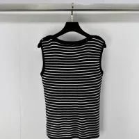 Cheap Yves Saint Laurent YSL T-shirts Sleeveless For Women #1304093 Replica Wholesale [$80.00 USD] [ITEM#1304093] on Replica Yves Saint Laurent YSL T-shirts