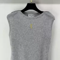 Cheap Yves Saint Laurent YSL T-shirts Sleeveless For Women #1304094 Replica Wholesale [$80.00 USD] [ITEM#1304094] on Replica Yves Saint Laurent YSL T-shirts