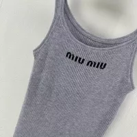 Cheap MIU MIU Dresses Sleeveless For Women #1304115 Replica Wholesale [$100.00 USD] [ITEM#1304115] on Replica MIU MIU Dresses