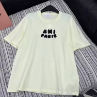 Cheap Amiri T-Shirts Short Sleeved For Women #1304132 Replica Wholesale [$68.00 USD] [ITEM#1304132] on Replica Amiri T-Shirts