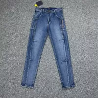 Cheap Louis Vuitton LV Jeans For Men #1304240 Replica Wholesale [$52.00 USD] [ITEM#1304240] on Replica Louis Vuitton LV Jeans