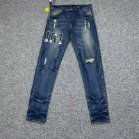 Cheap Amiri Jeans For Men #1304263 Replica Wholesale [$56.00 USD] [ITEM#1304263] on Replica Amiri Jeans