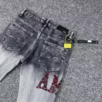 Cheap Amiri Jeans For Men #1304266 Replica Wholesale [$56.00 USD] [ITEM#1304266] on Replica Amiri Jeans