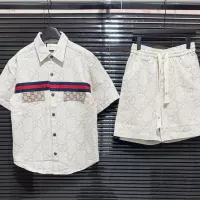 Cheap Gucci Tracksuits Short Sleeved For Unisex #1304351 Replica Wholesale [$108.00 USD] [ITEM#1304351] on Replica Gucci Tracksuits